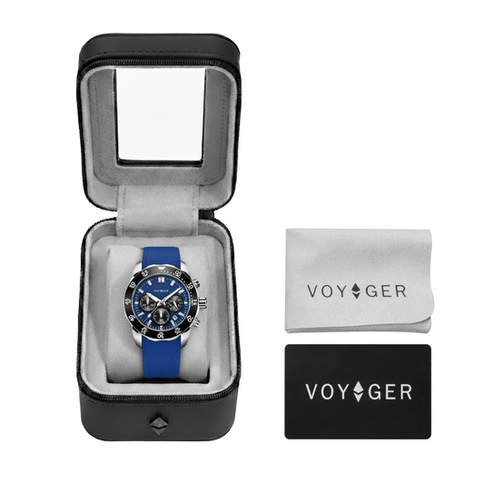 Aqua – SILBLK42 | 42mm Chronograph
