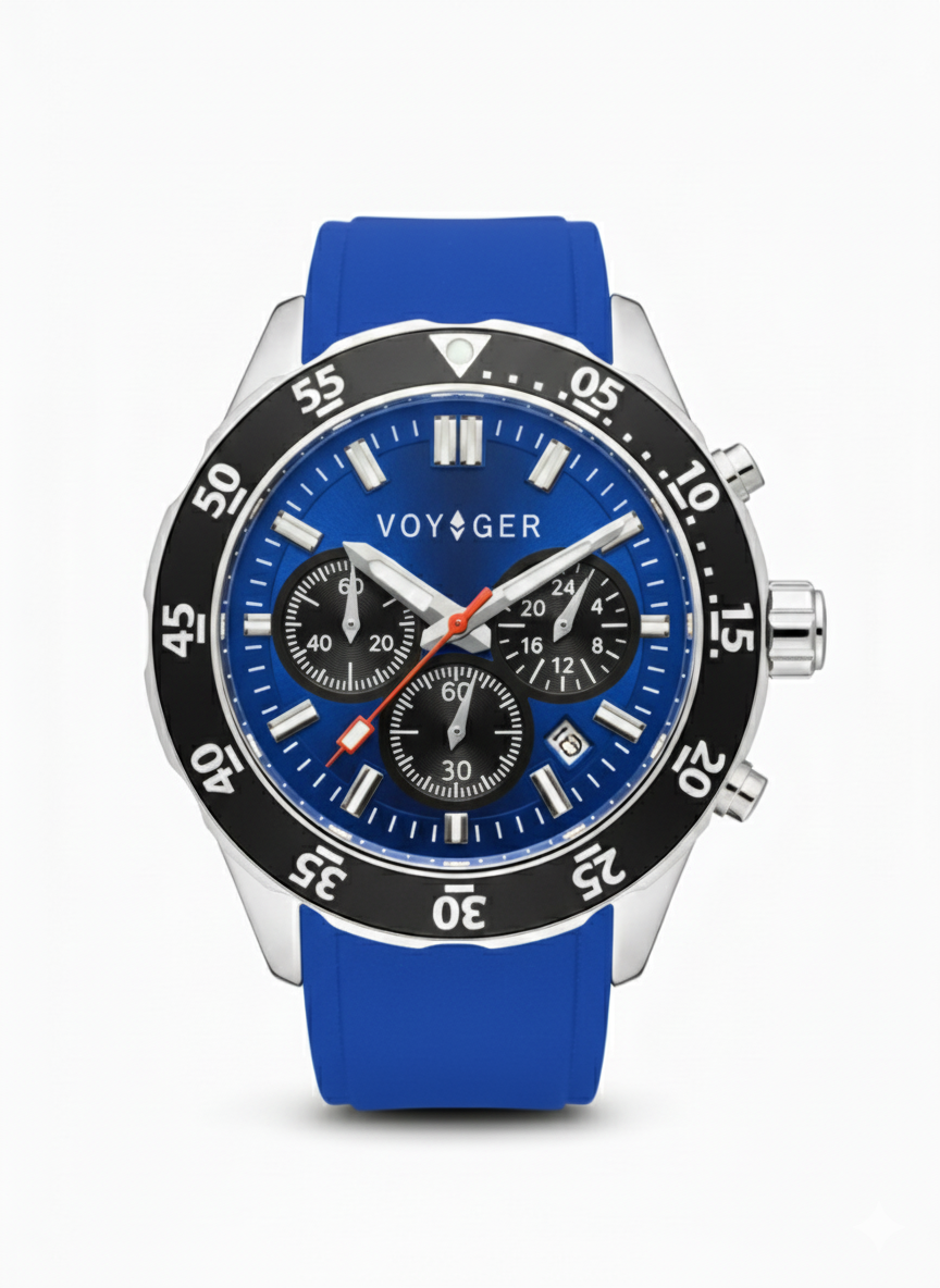 Aqua – SILBL42 | 42mm Chronograph