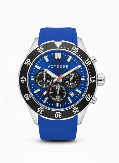 Aqua – SILBL42 | 42mm Chronograph
