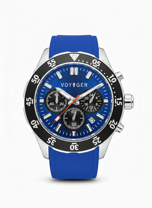 Aqua – SILBL42 | 42mm Chronograph